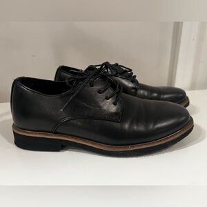 Deer Stags Men's Black Dress Shoes/size 5